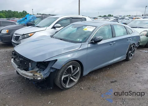 2021 Honda Accord Sport 2.0T из США, поврежденный, VIN 1HGCV2F35MA013078